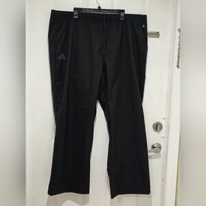 Adidas Men's Golf Prov Rain Waterproof Pants Black Size 2 XL